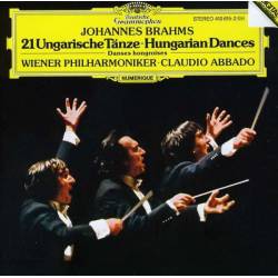 CD Brahms - Hungarian Dances Nos. 1 - 21, Deutsche Grammophon, 1984