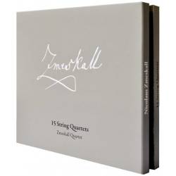 CD/DVD Audio 5 kanál Nicolaus Zmeskall - 15 String Quartets, 3CD/DVD Audio