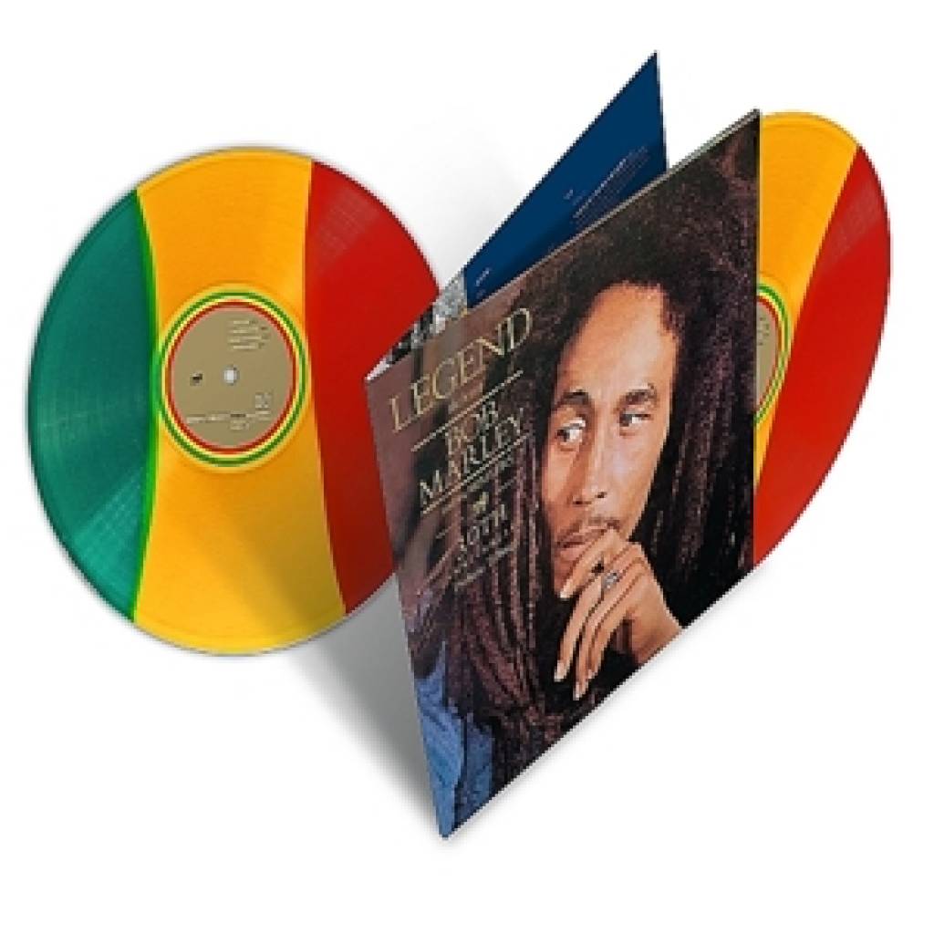 Vinyl Bob Marley – Legend, Universal, 2018, 2LP, 30th Anniversary Edition, Coloured Vinyl