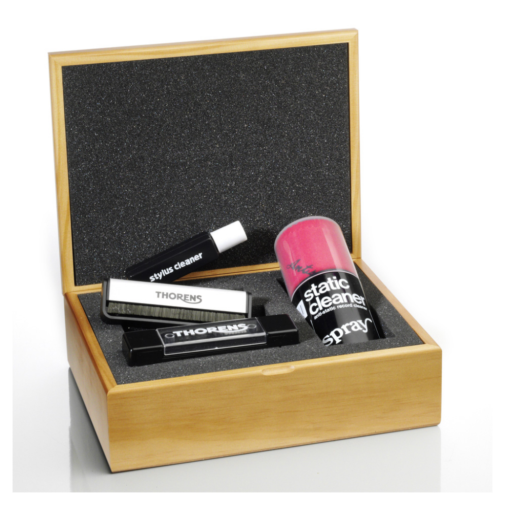 Čistiaca sada Thorens Cleaning Set In Wooden Box 